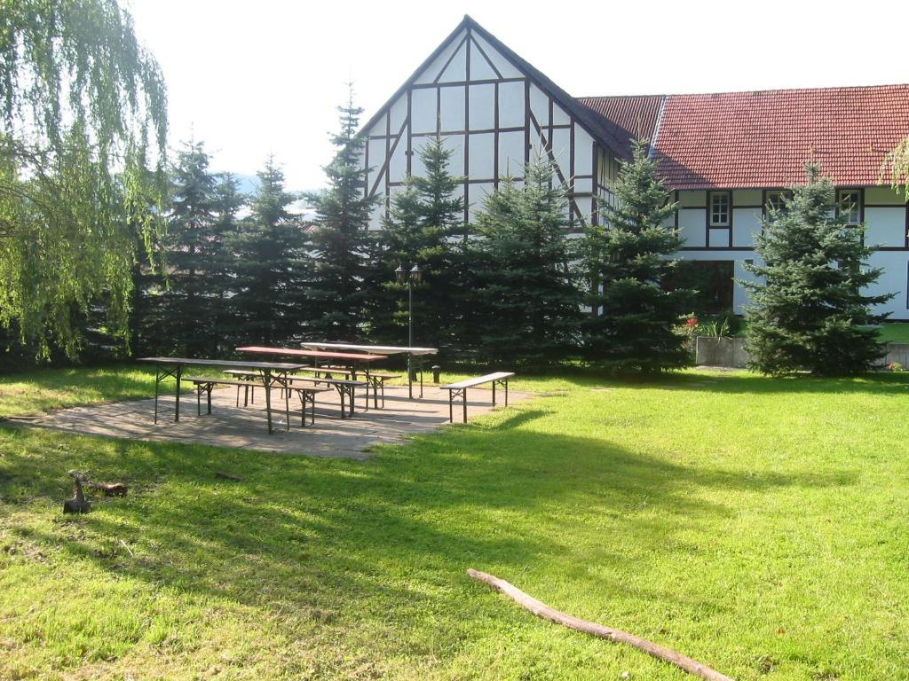 Landhotel & Restaurant Gutsherrn-Klause Dankerode  Dış mekan fotoğraf